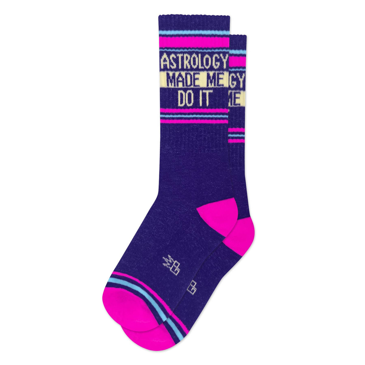 Astrology Made Me Do It Gym Crew Socks