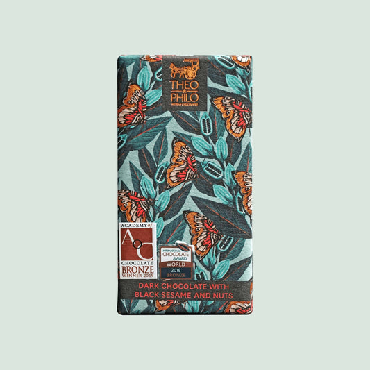 Theo & Philo Dark Chocolate w/ Black Sesame 65%