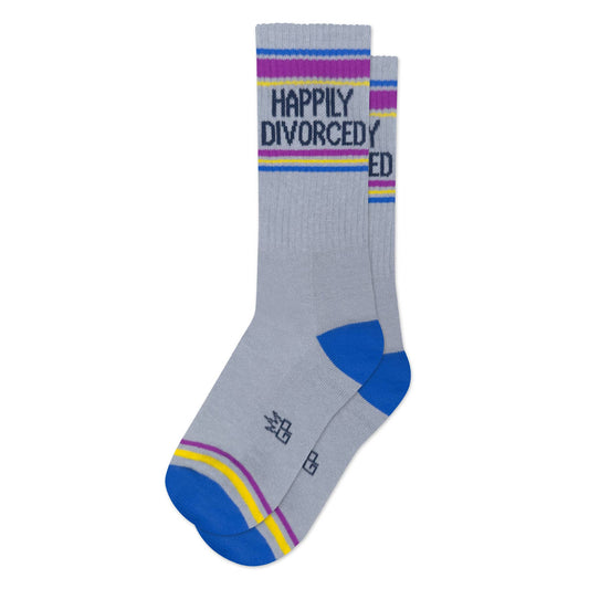 Happily Divorced Gym Crew Socks