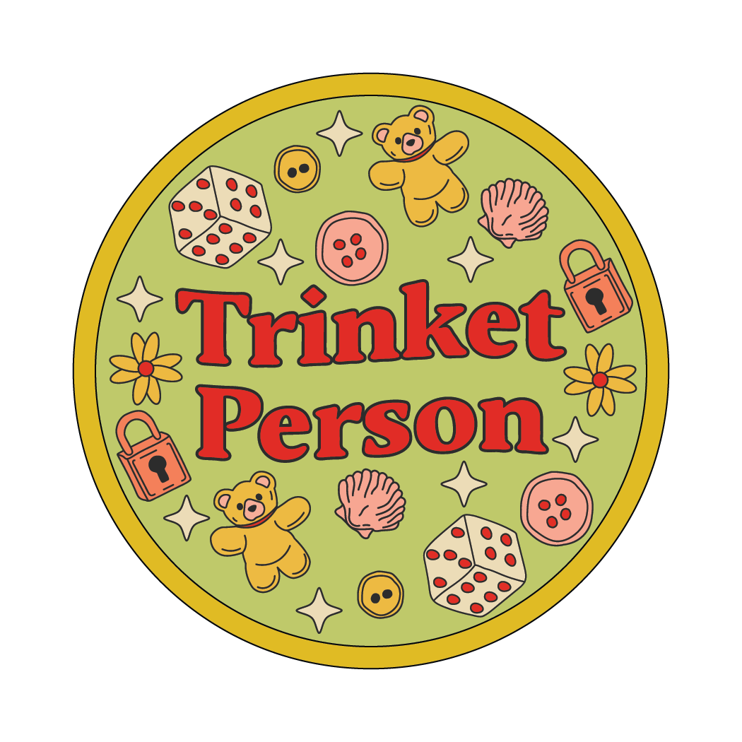 Trinket Person Sticker (funny stickers