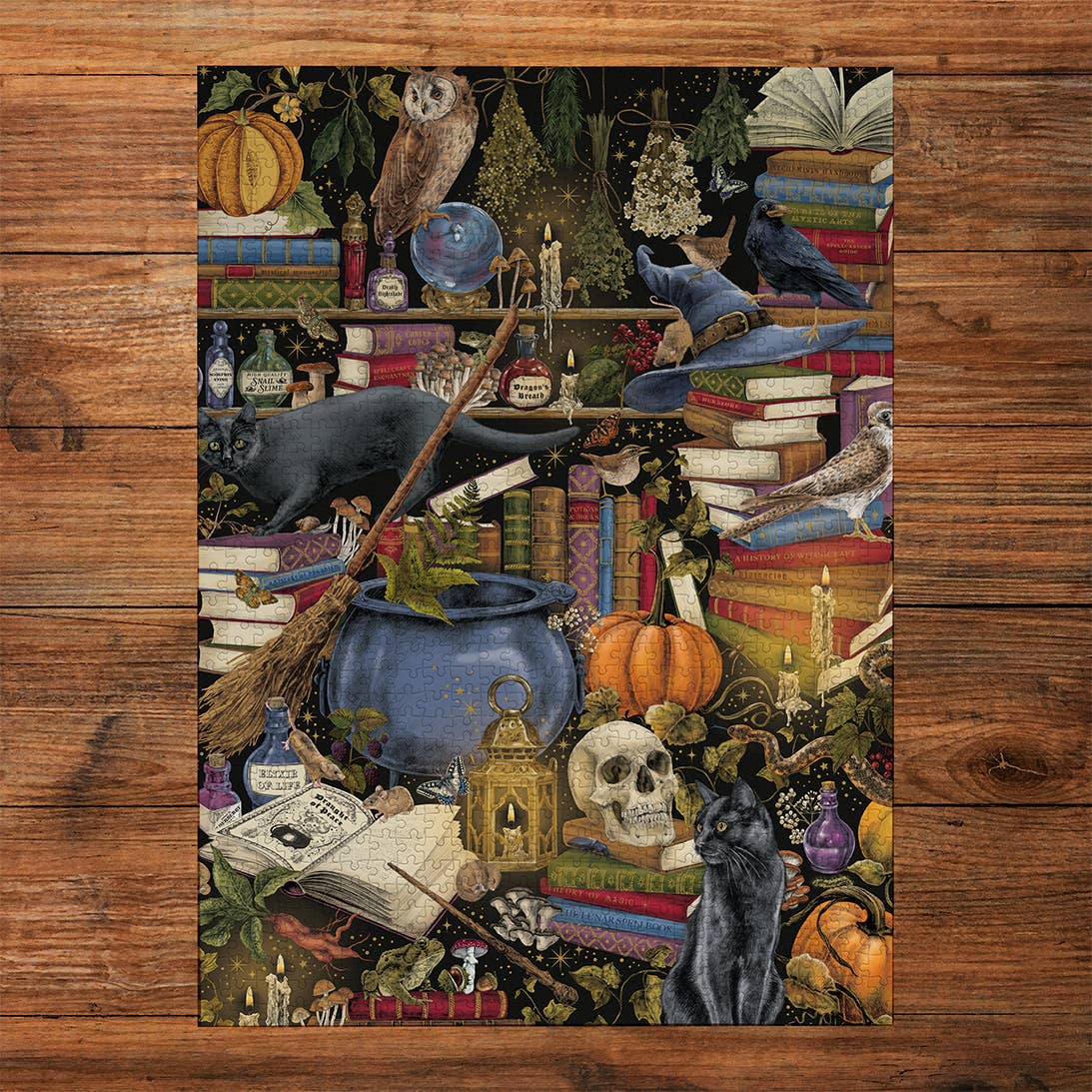 The Art File: Witchcraft 1000 Piece Jigsaw Puzzle