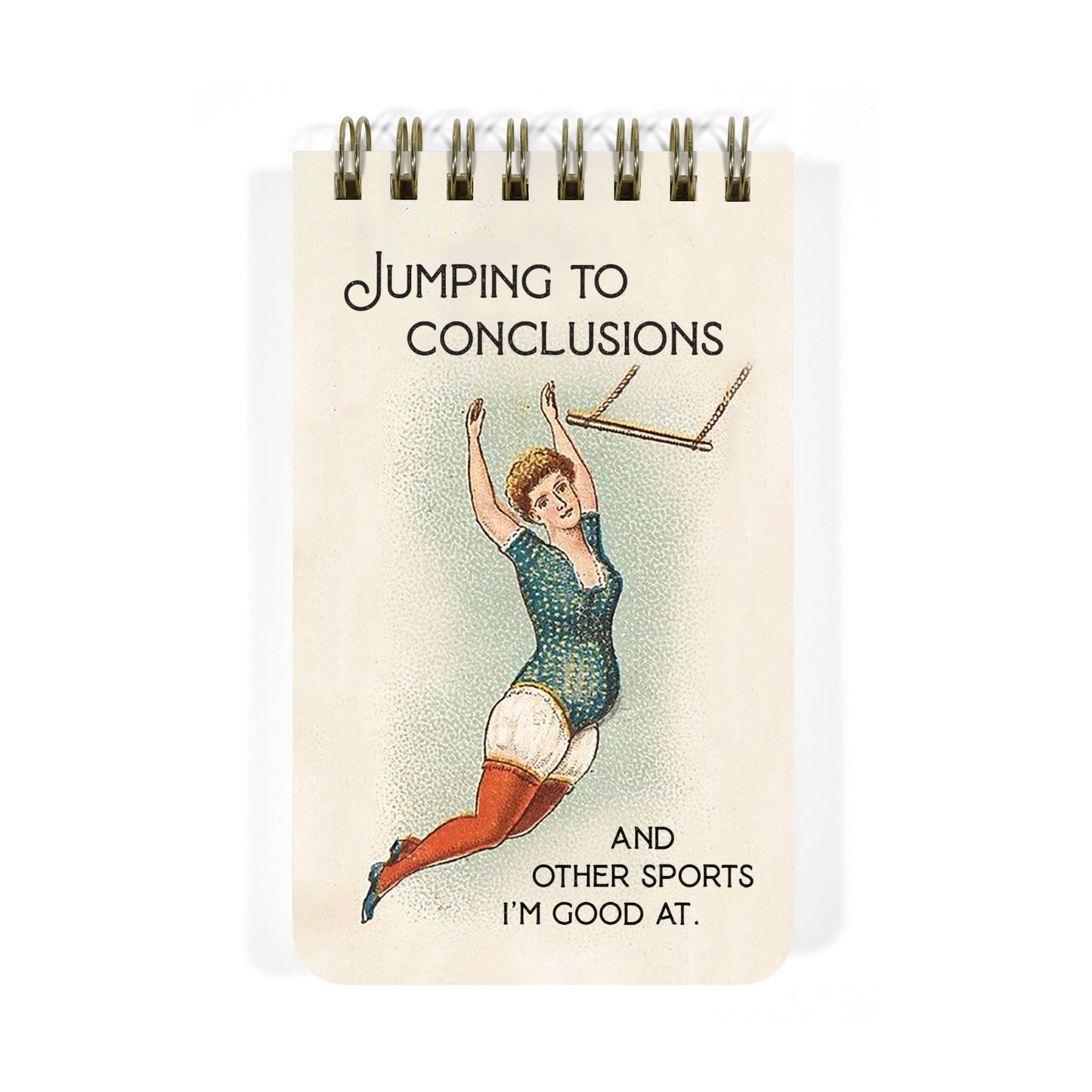 Jumping to Conclusions Spiral Memo Notepad