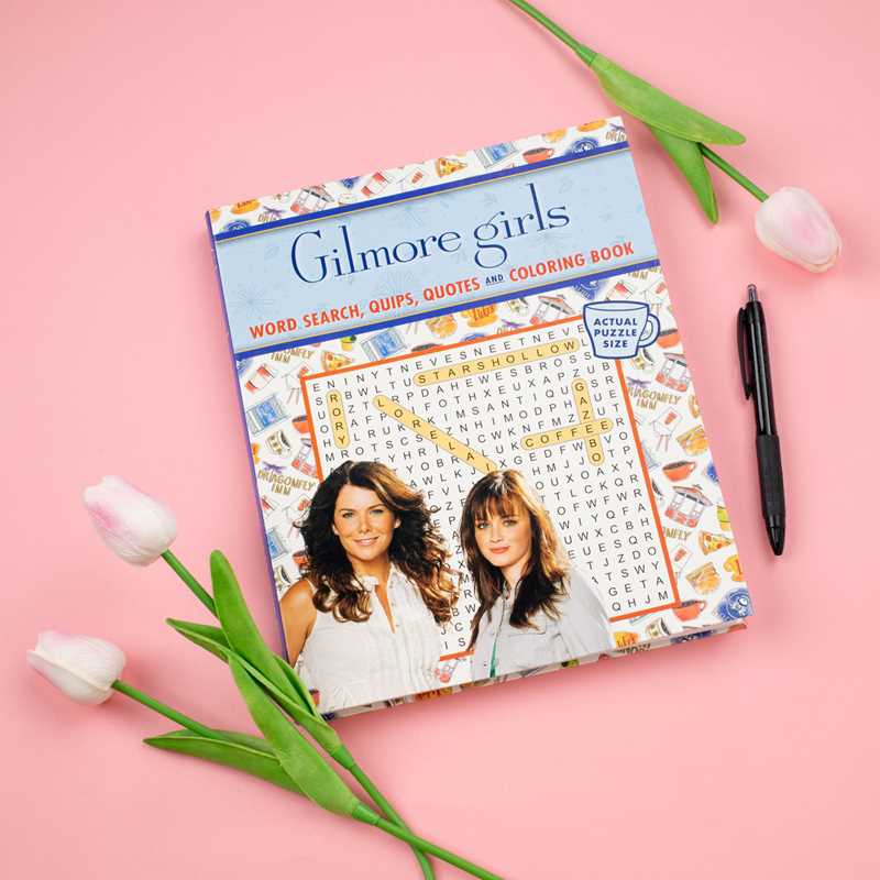 Gilmore Girls Word Search, Quips, Quotes and Coloring Book by Editors of Thunder Bay Press