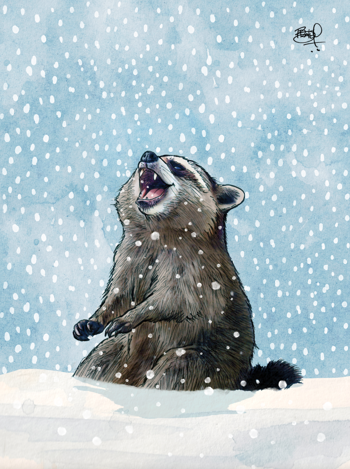 Frosty Flakes #313 - vertical: Single Card