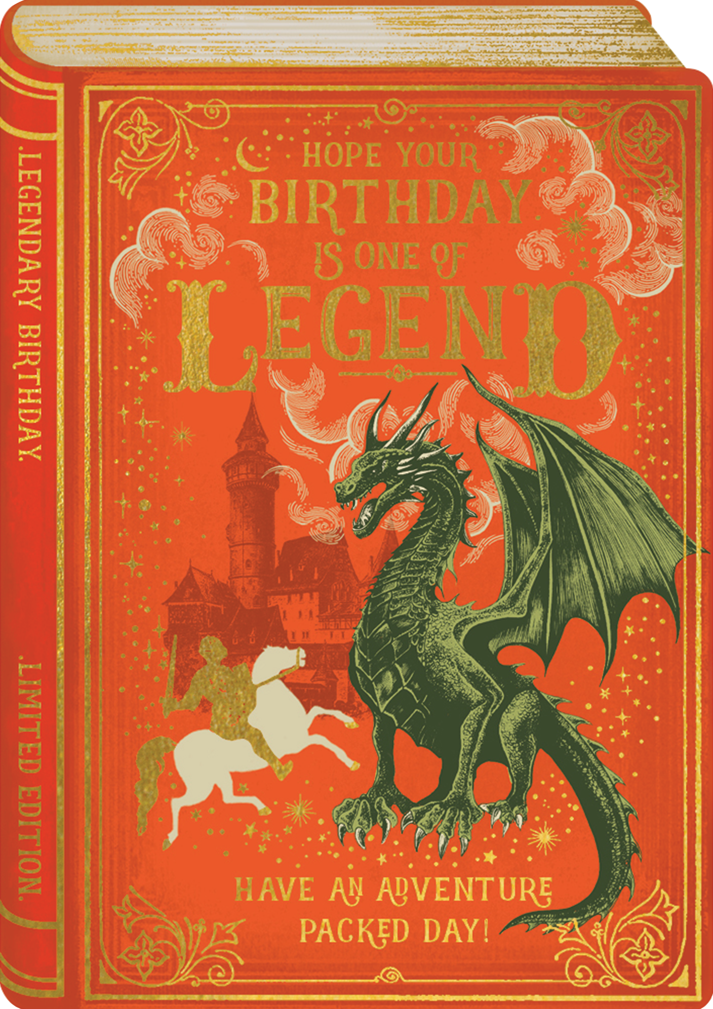 STORYBOOK ONE LEGEND BIRTHDAY GREETING CARD THE ART FILE