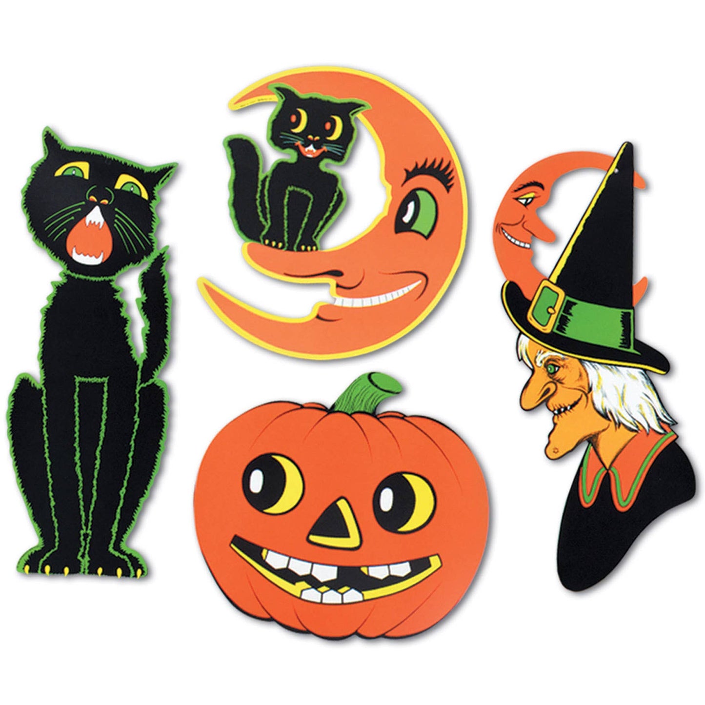 Halloween Cutouts (Pack of 4  - 14-23")
