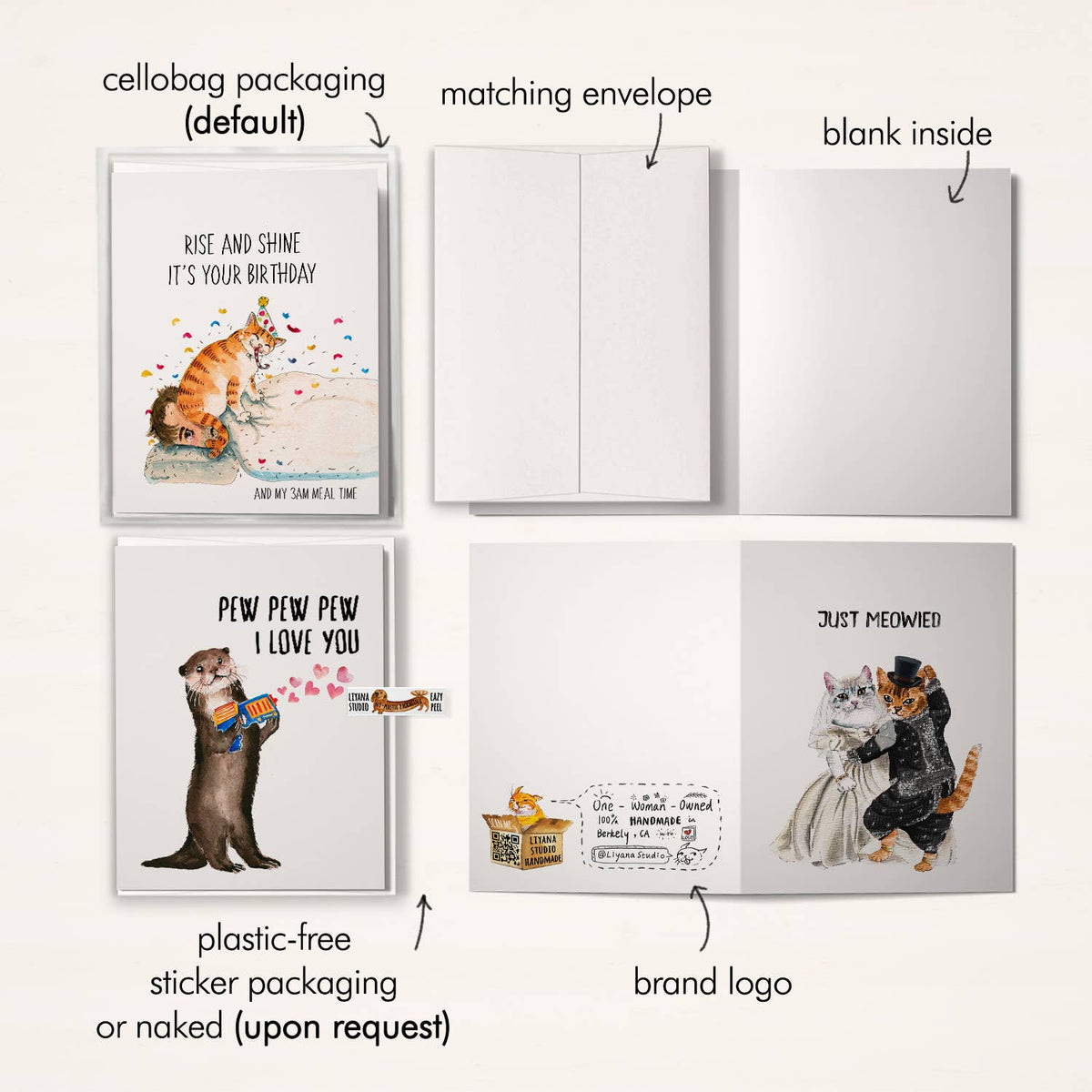 Wedding Cake Batter Ice Cream - Funny Wedding Card