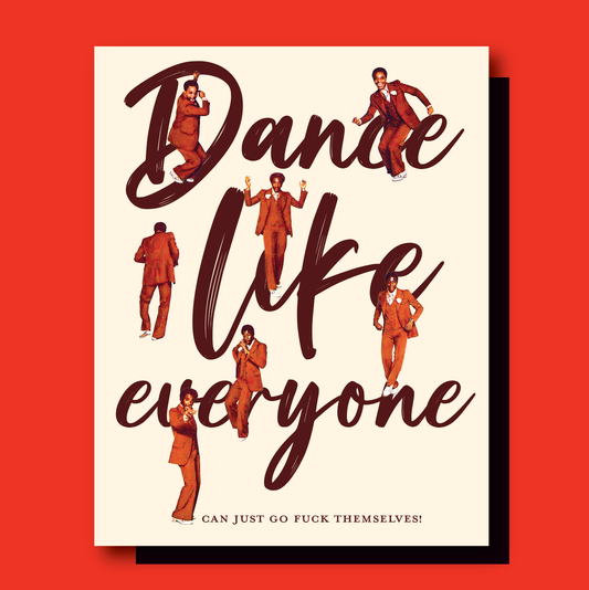 Dance Like Card
