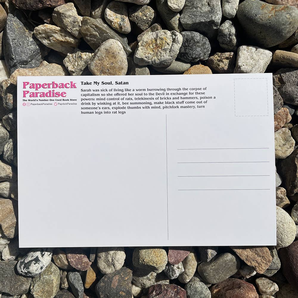 Take My Soul, Satan Postcard