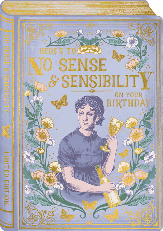 STORYBOOK SENSE SENSIBILITY BIRTHDAY GREETING CARD ART FILE