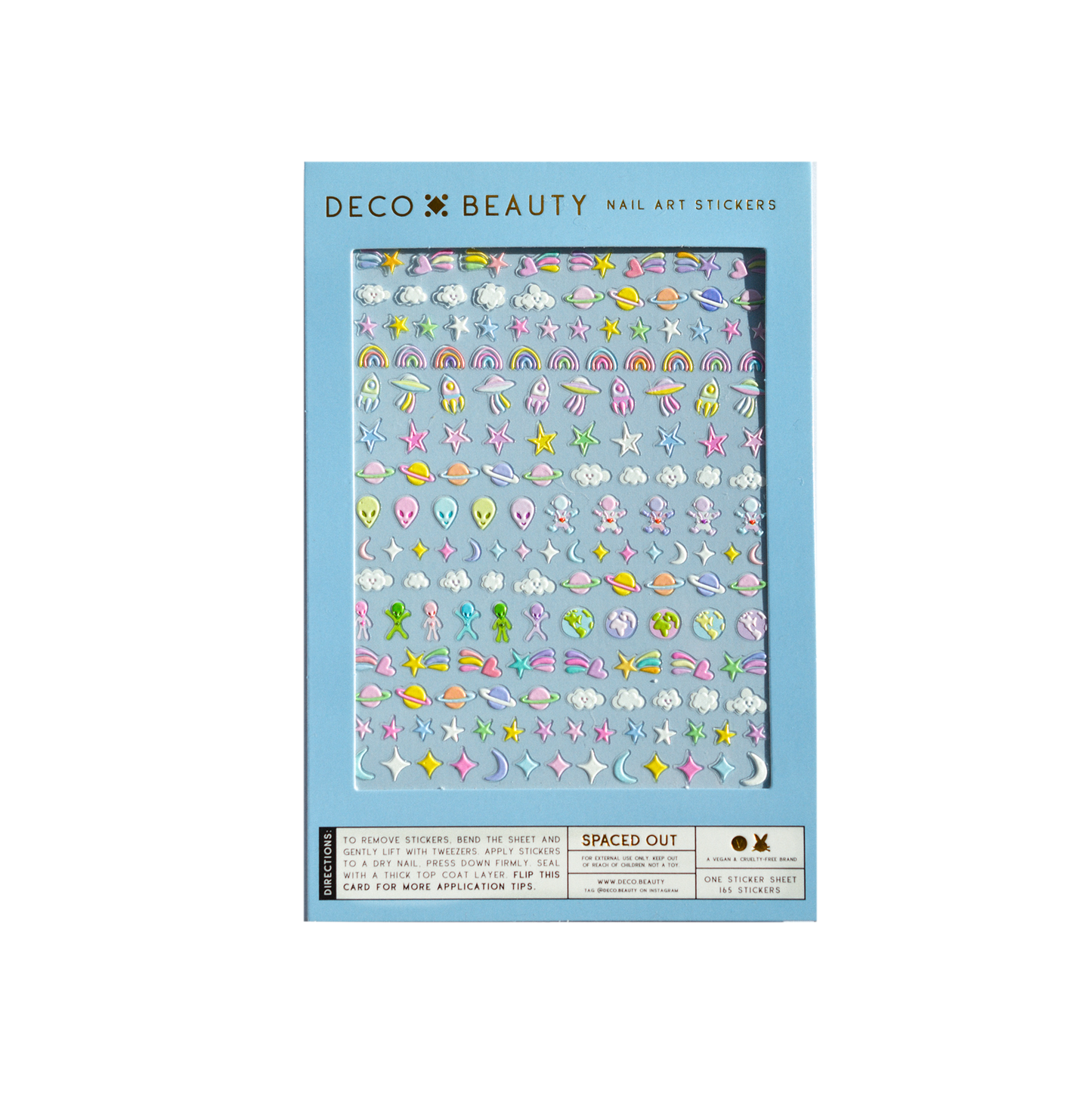 Nail Art Stickers - SPACED OUT