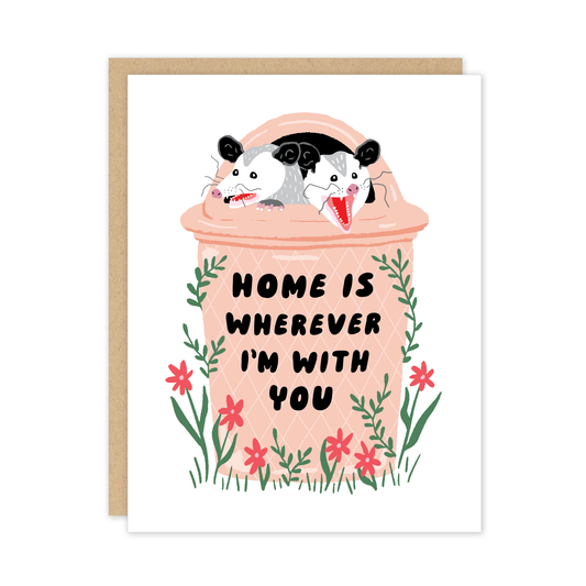 Possum Home Card