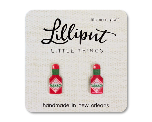 TABASCO® Hot Sauce Earrings // Lousiana