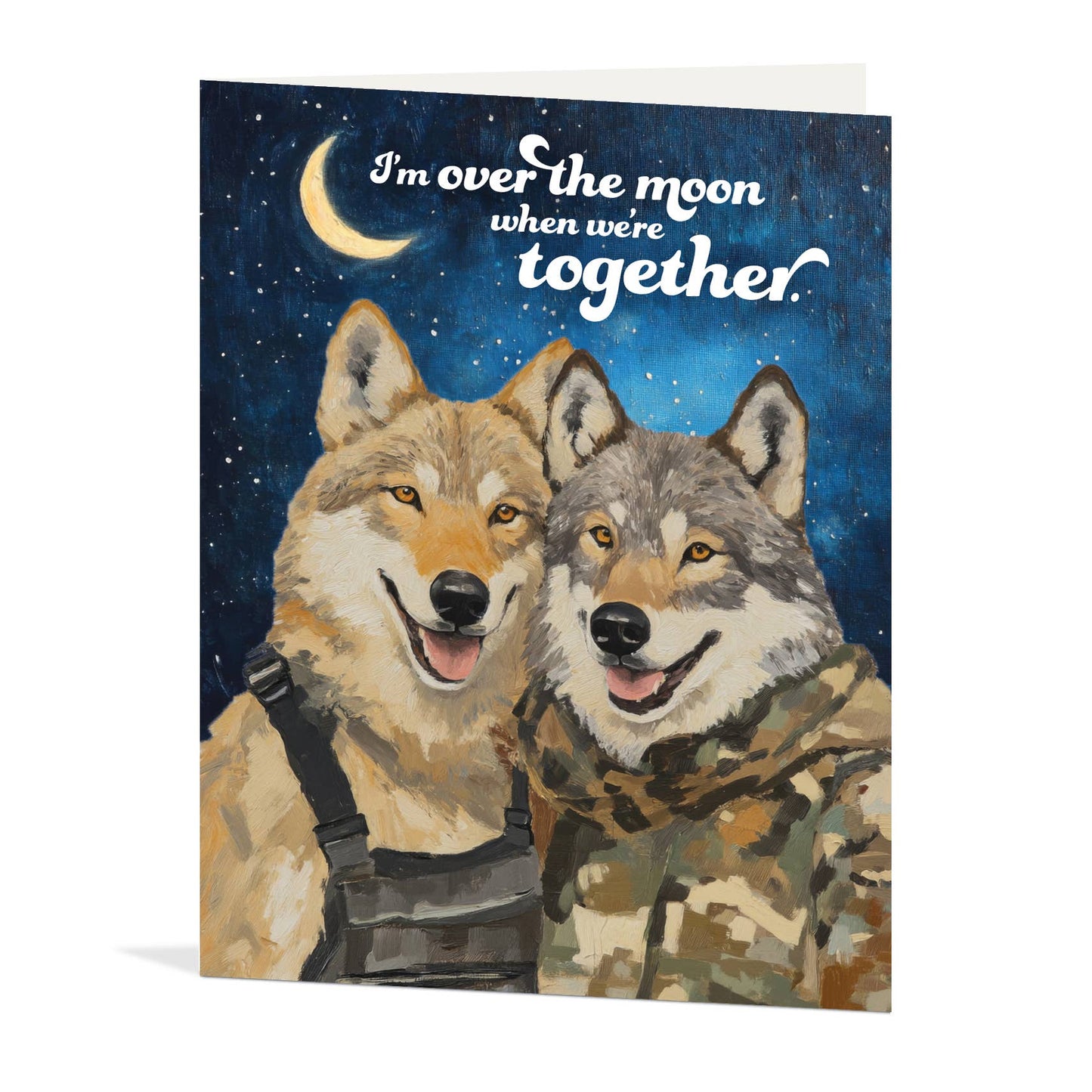 Wolf Love Card