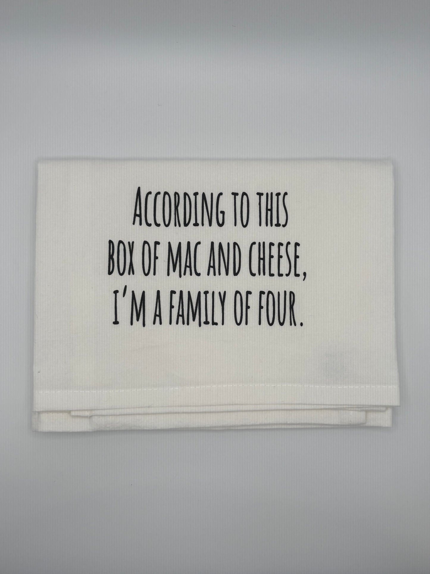 According to this Box of Mac Dish Towel