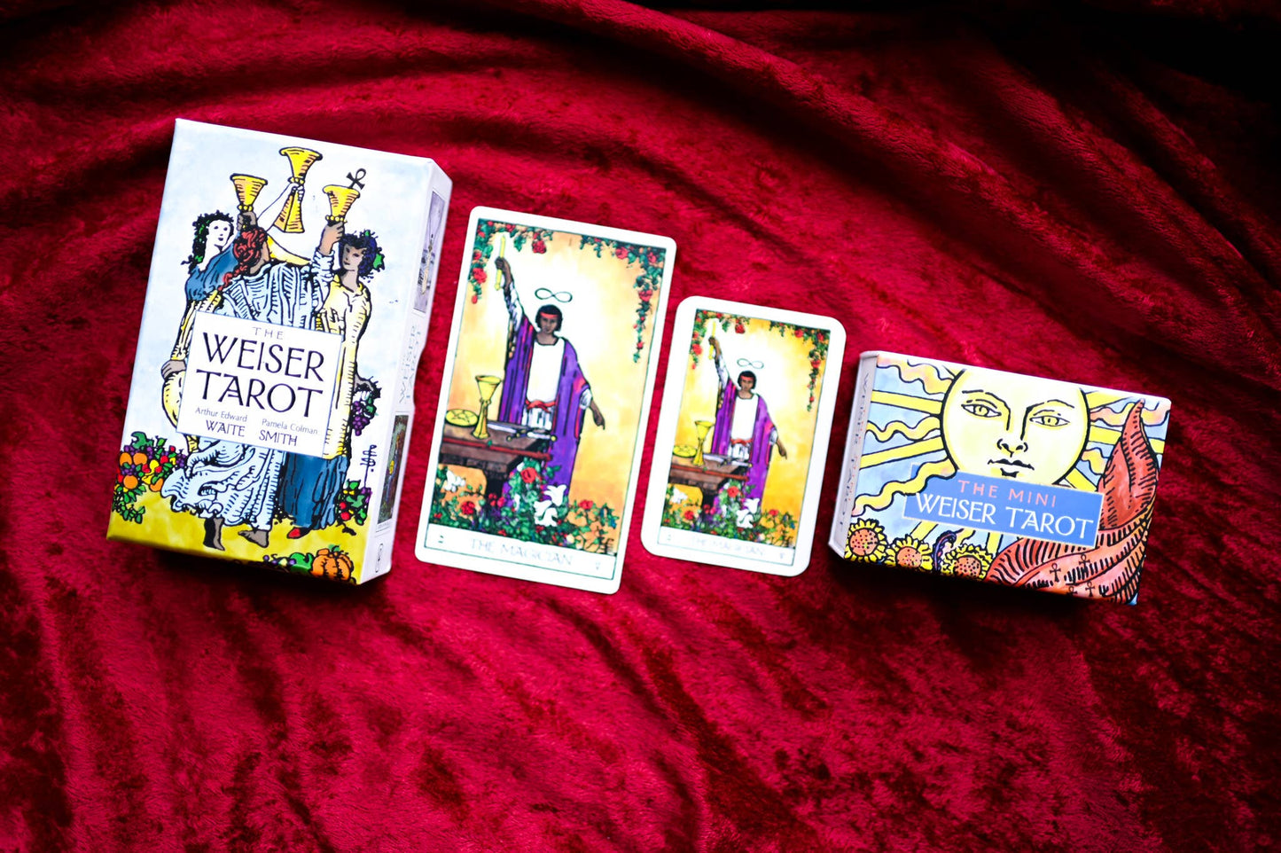 The Mini Weiser Tarot (78 Full-Color Cards, Mini RWS Deck)