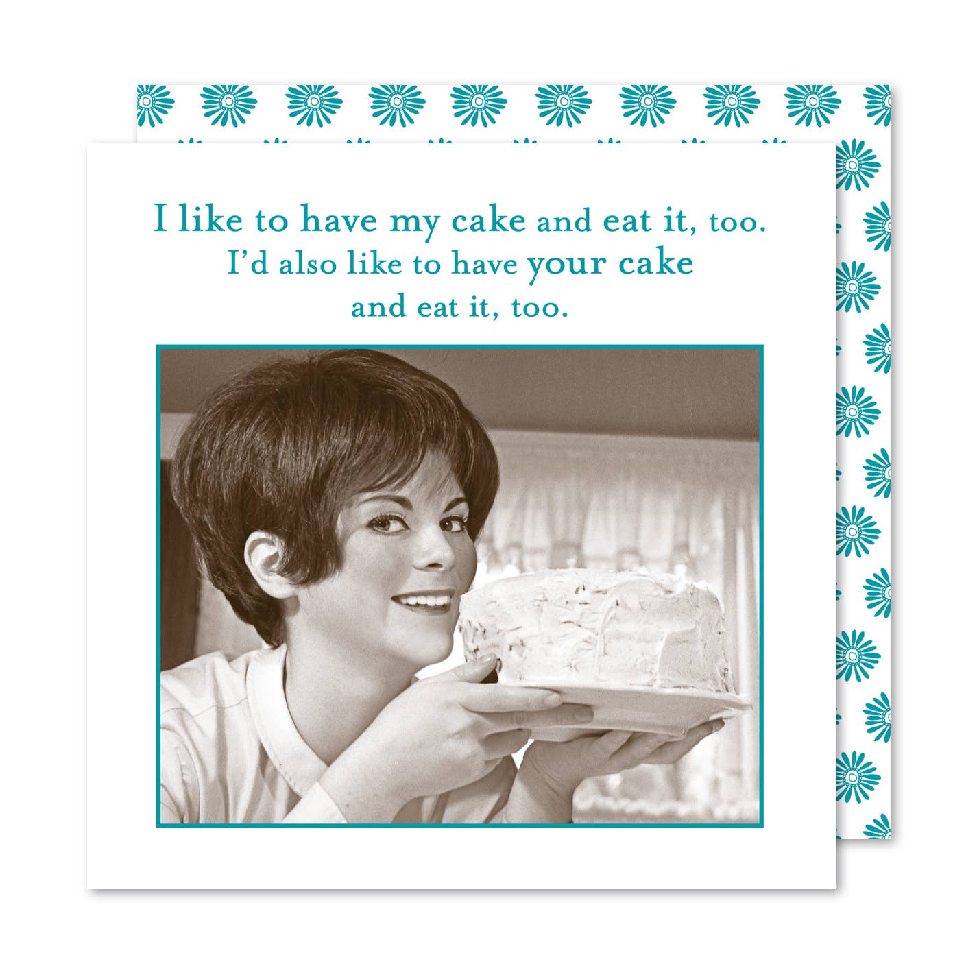 Cake & Eat It Too Beverage Napkin