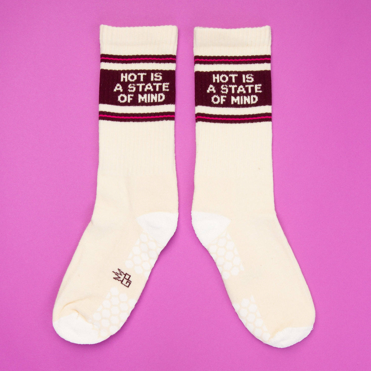 Hot Is A State Of Mind Grip Socks