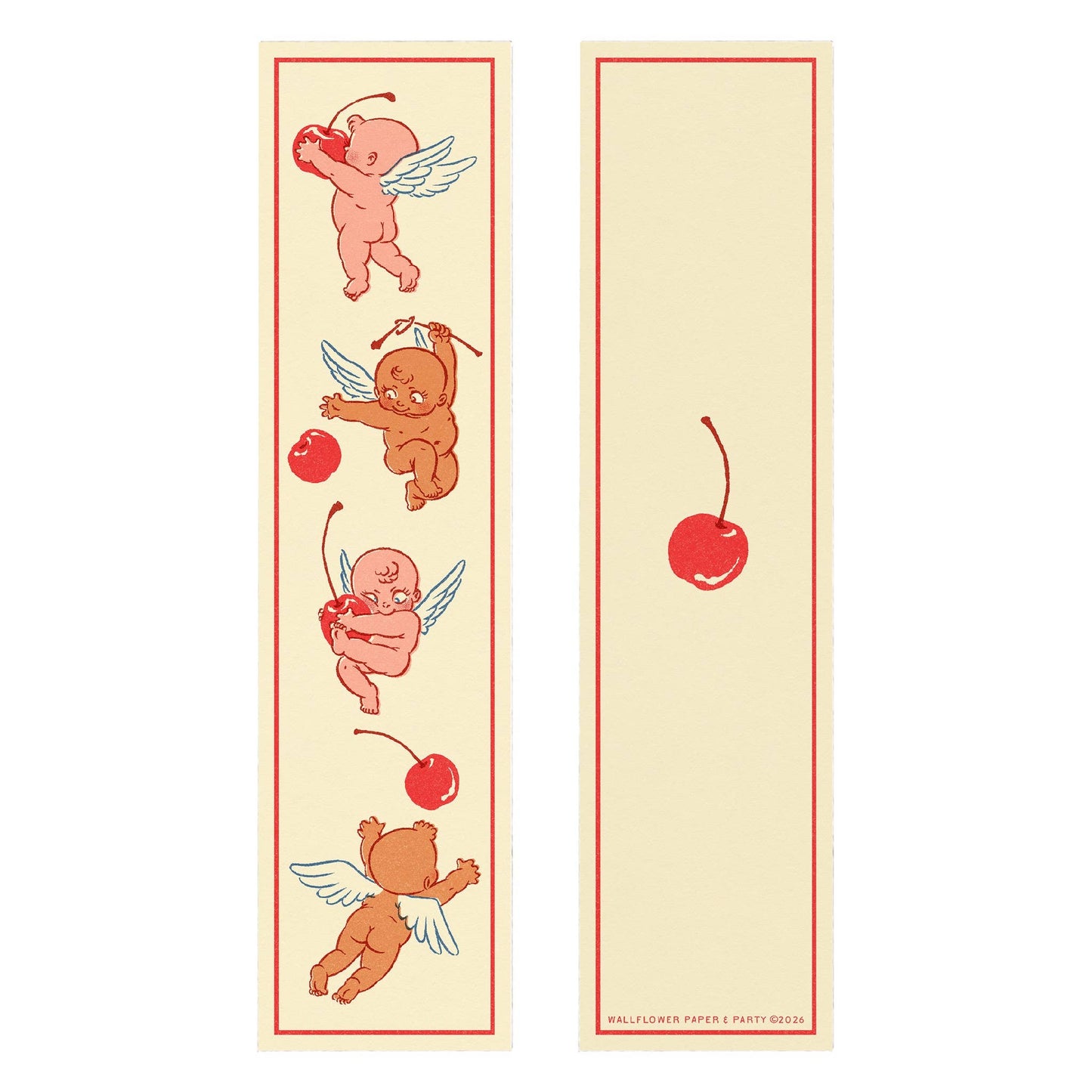 Cherry Cherubs Bookmark