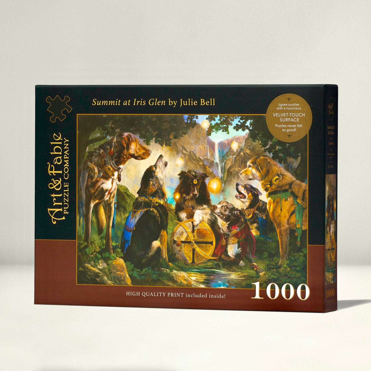 Summit at Iris Glen, 1000-pc Velvet-Touch Puzzle