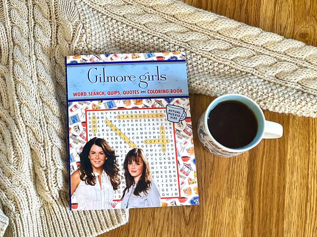 Gilmore Girls Word Search, Quips, Quotes and Coloring Book by Editors of Thunder Bay Press
