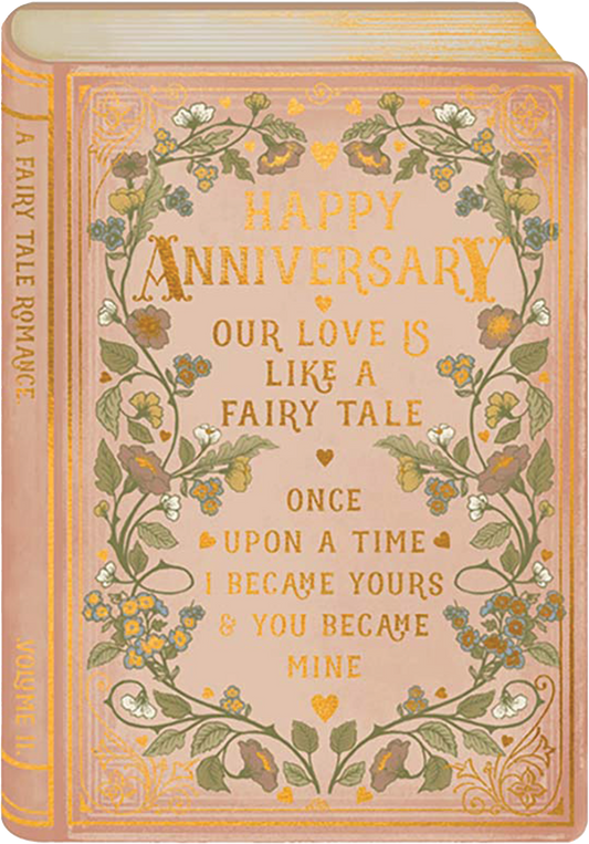 STORYBOOK ANNIVERSARY GREETING CARD  THE ART FILE