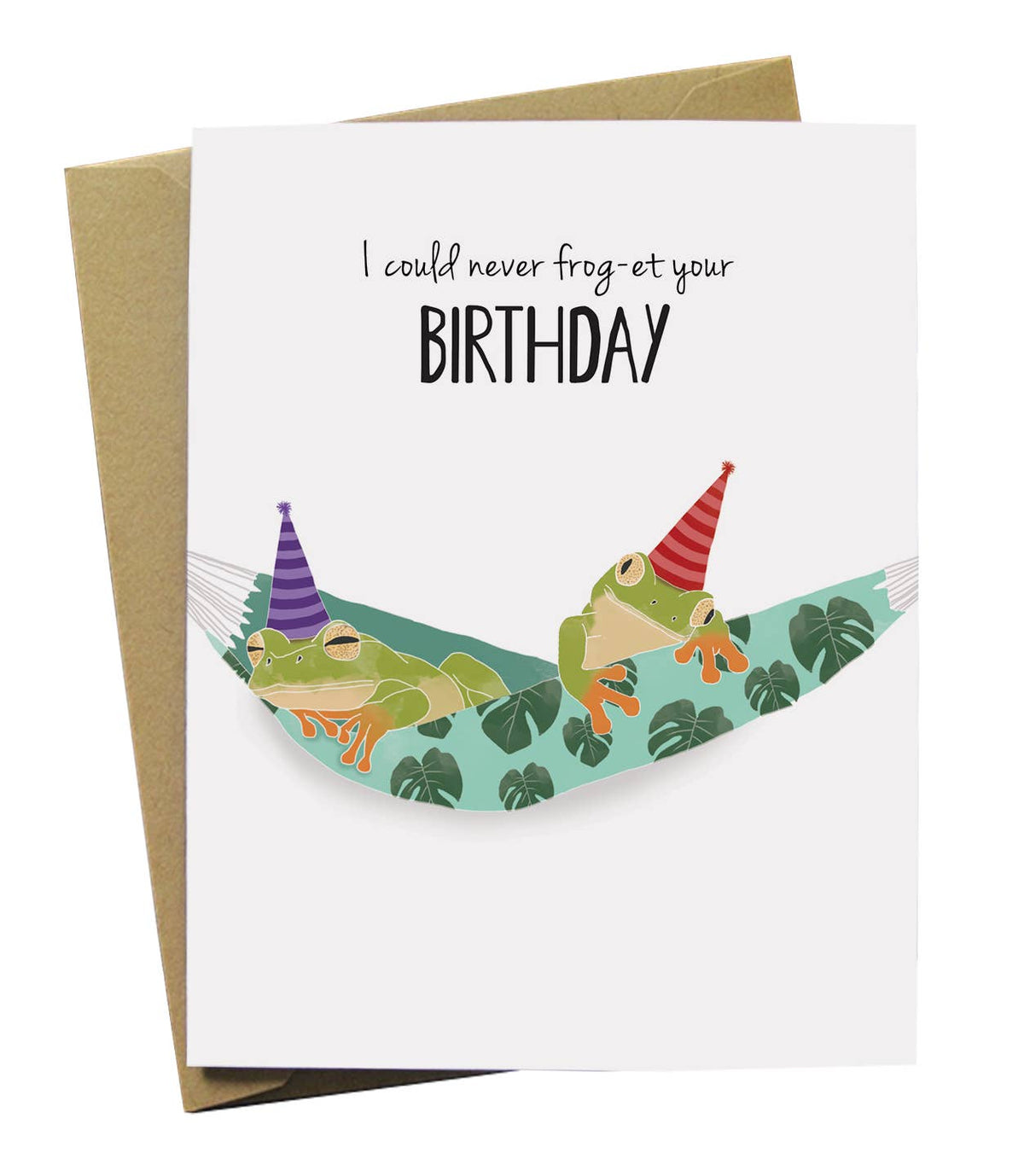 Frog Pun Birthday Card
