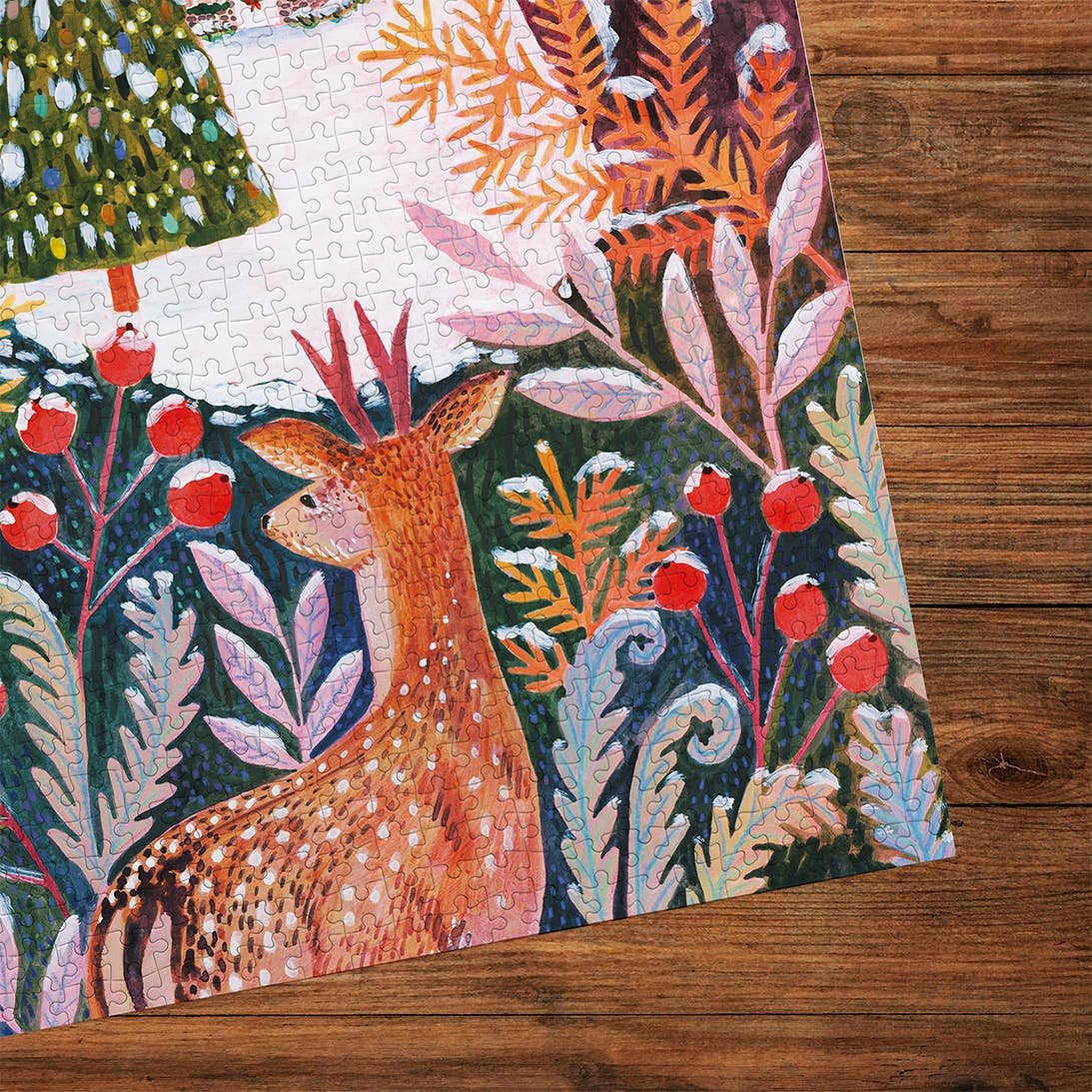 Frosty Fauna 3 x 500 Piece Jigsaw Puzzle