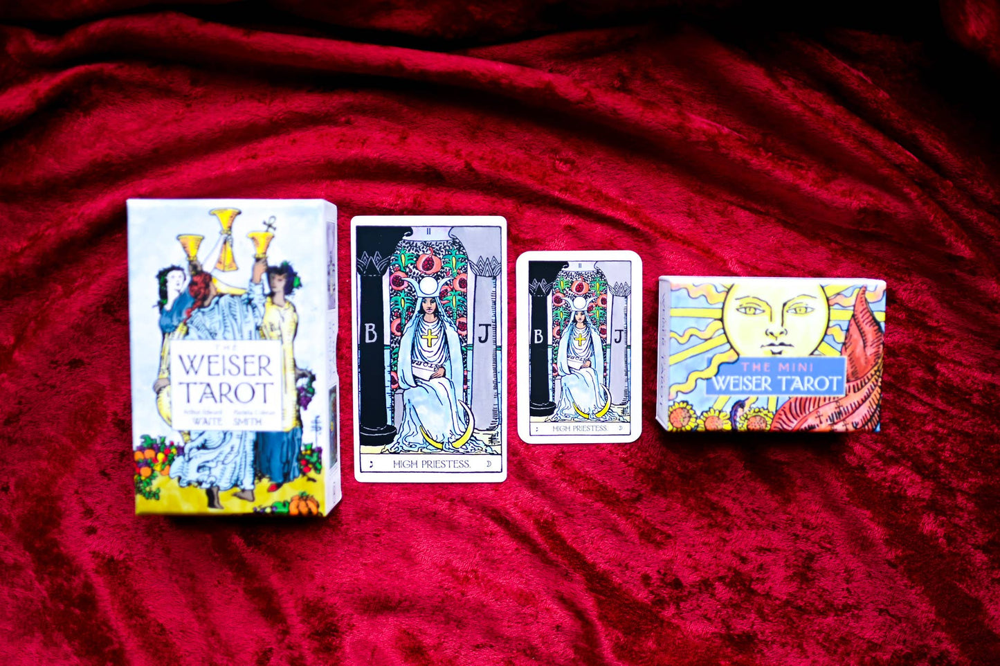 The Mini Weiser Tarot (78 Full-Color Cards, Mini RWS Deck)