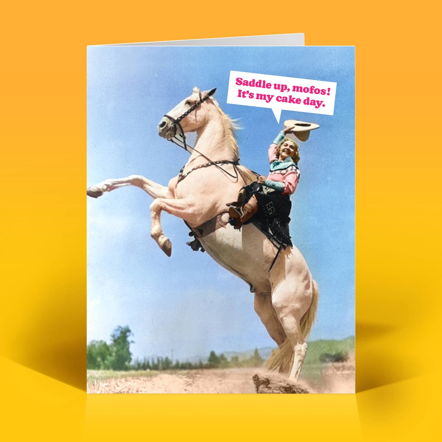 Saddle Up! Birthday Card