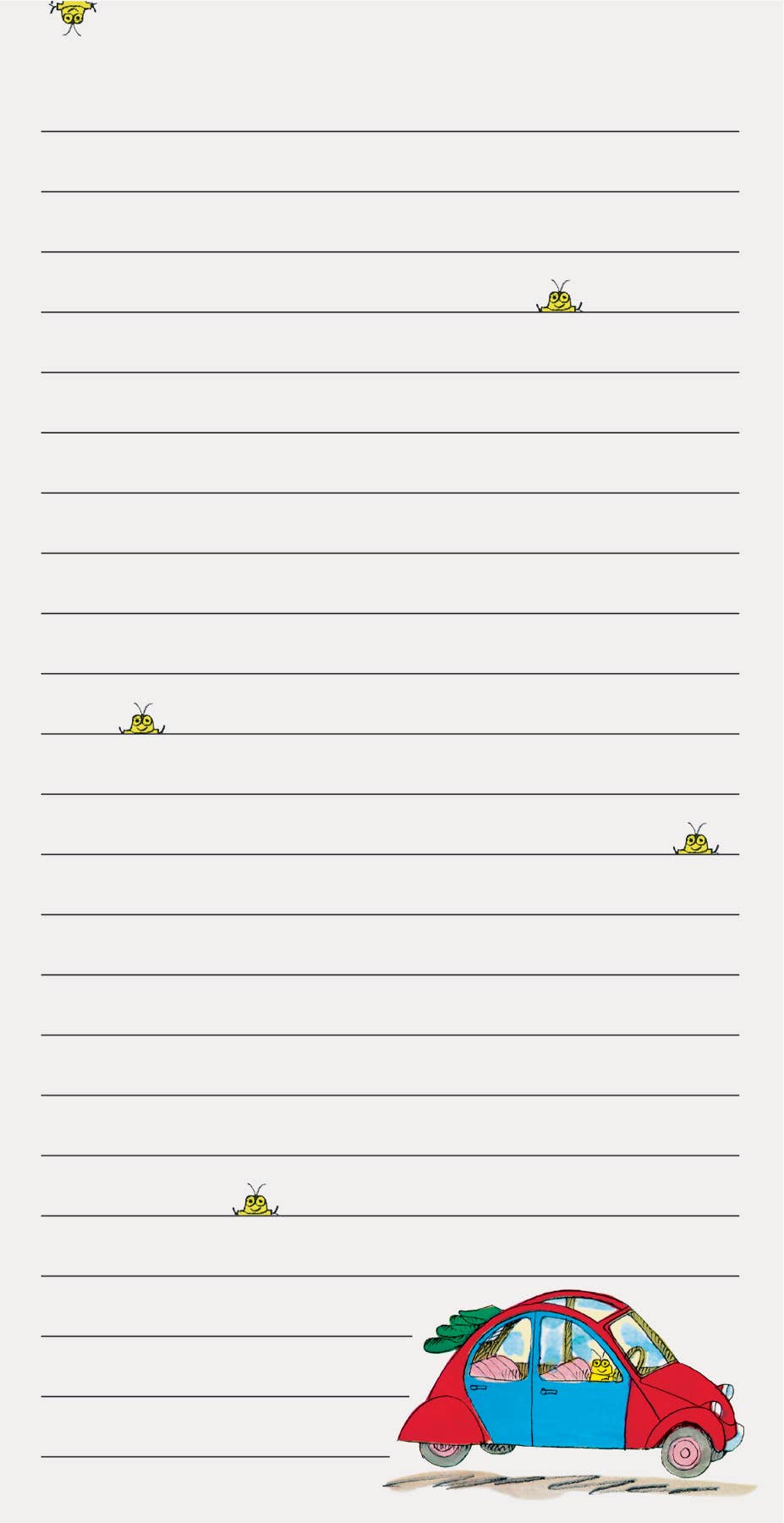 Richard Scarry Notepad