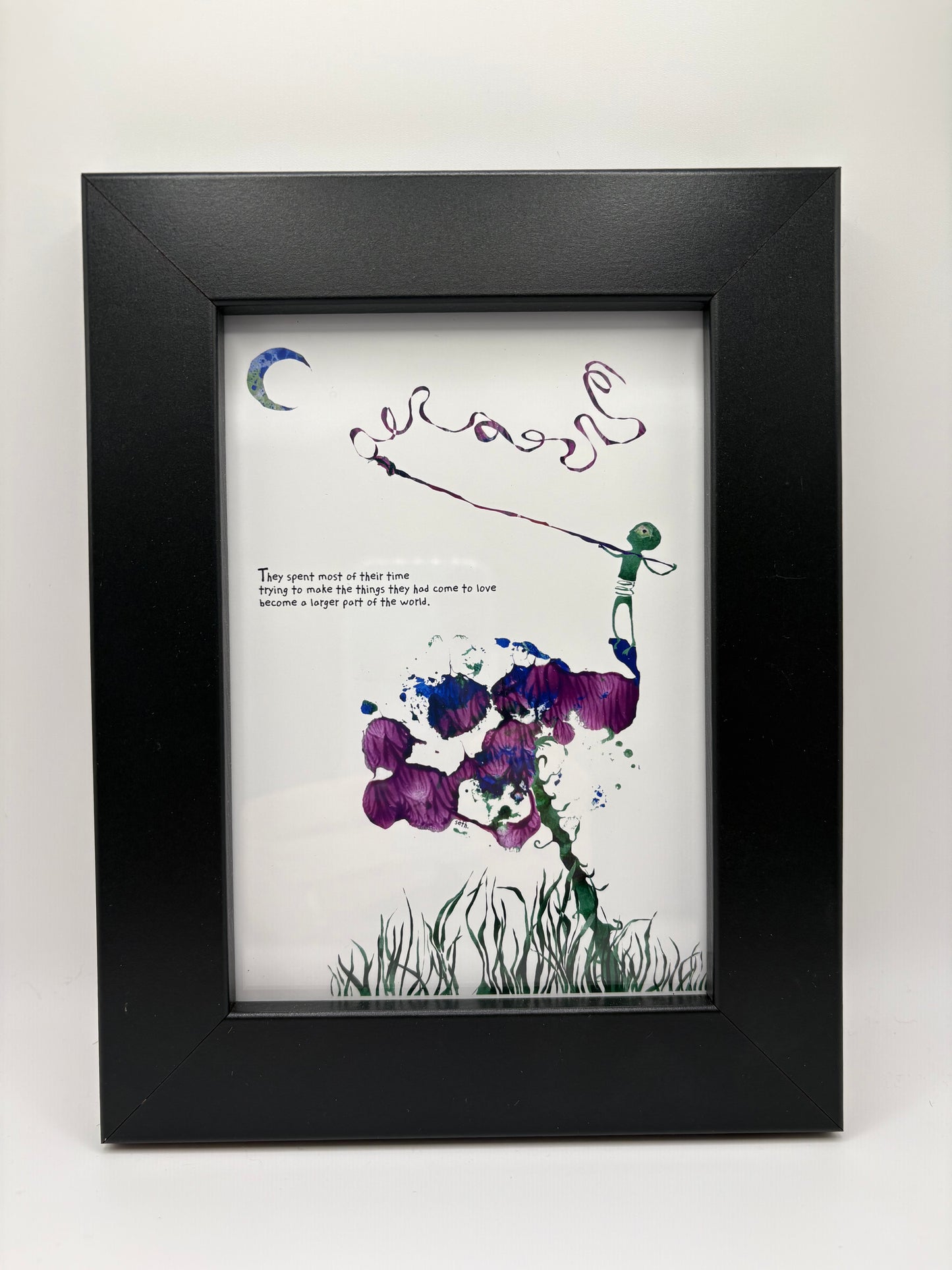 Art of Seth Print - Framed