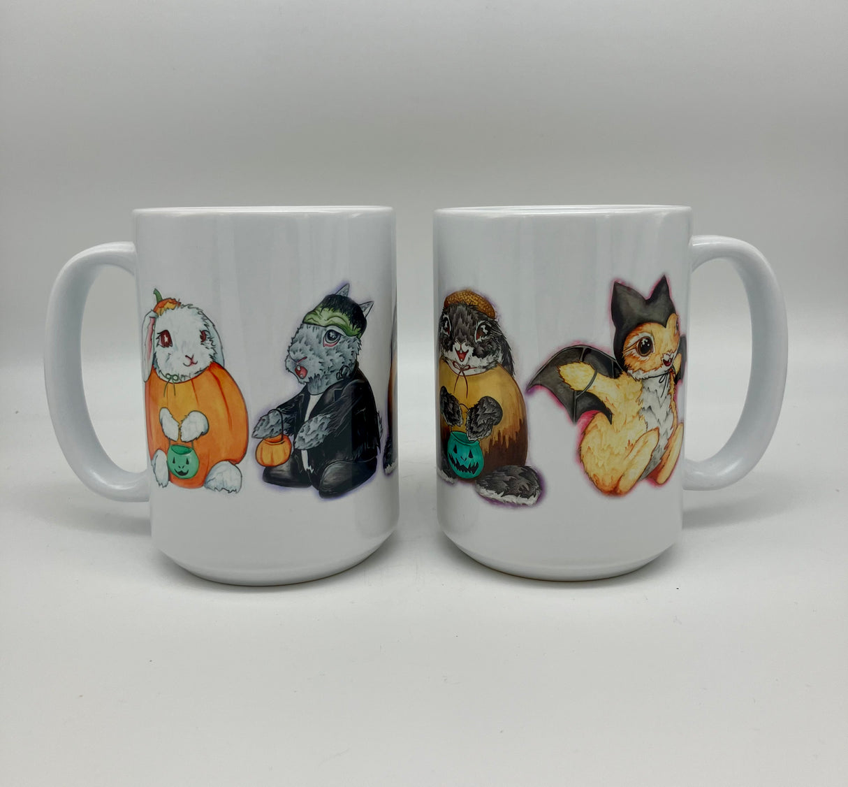 Halloween Bunny Mugs