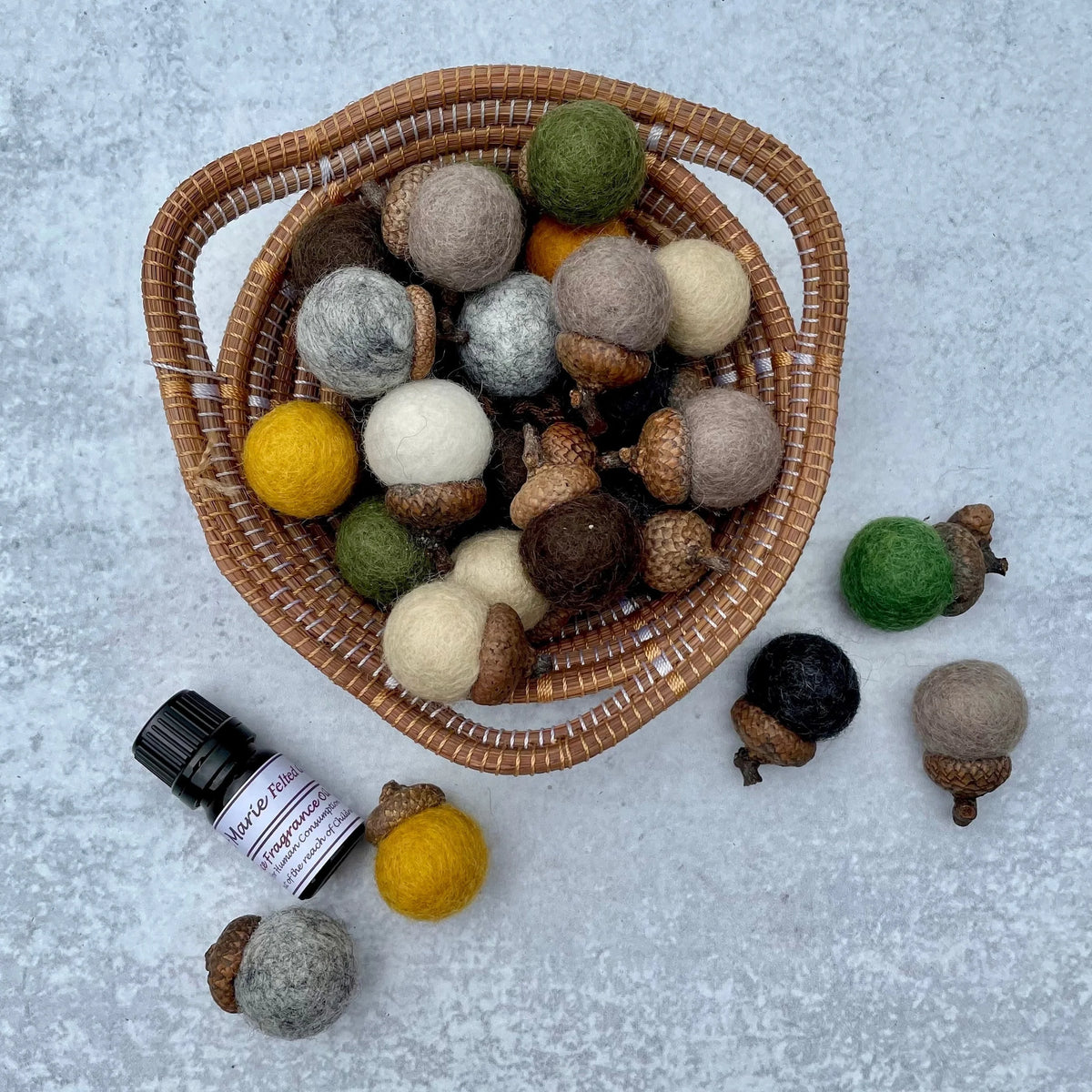 Felted Acorn