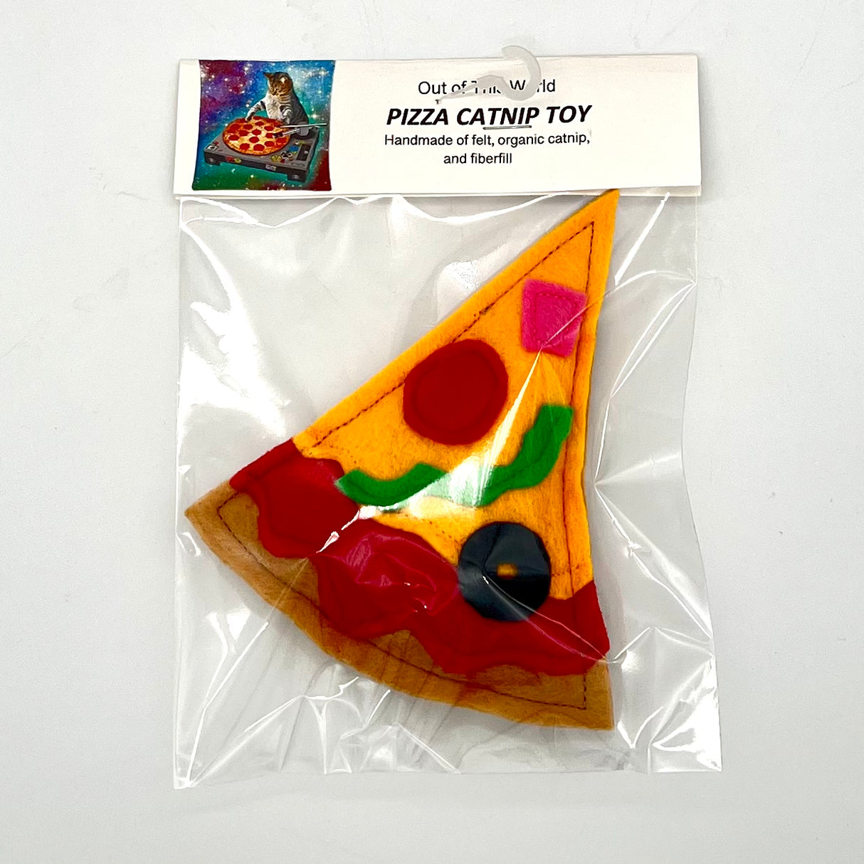 Pizza Catnip Toy