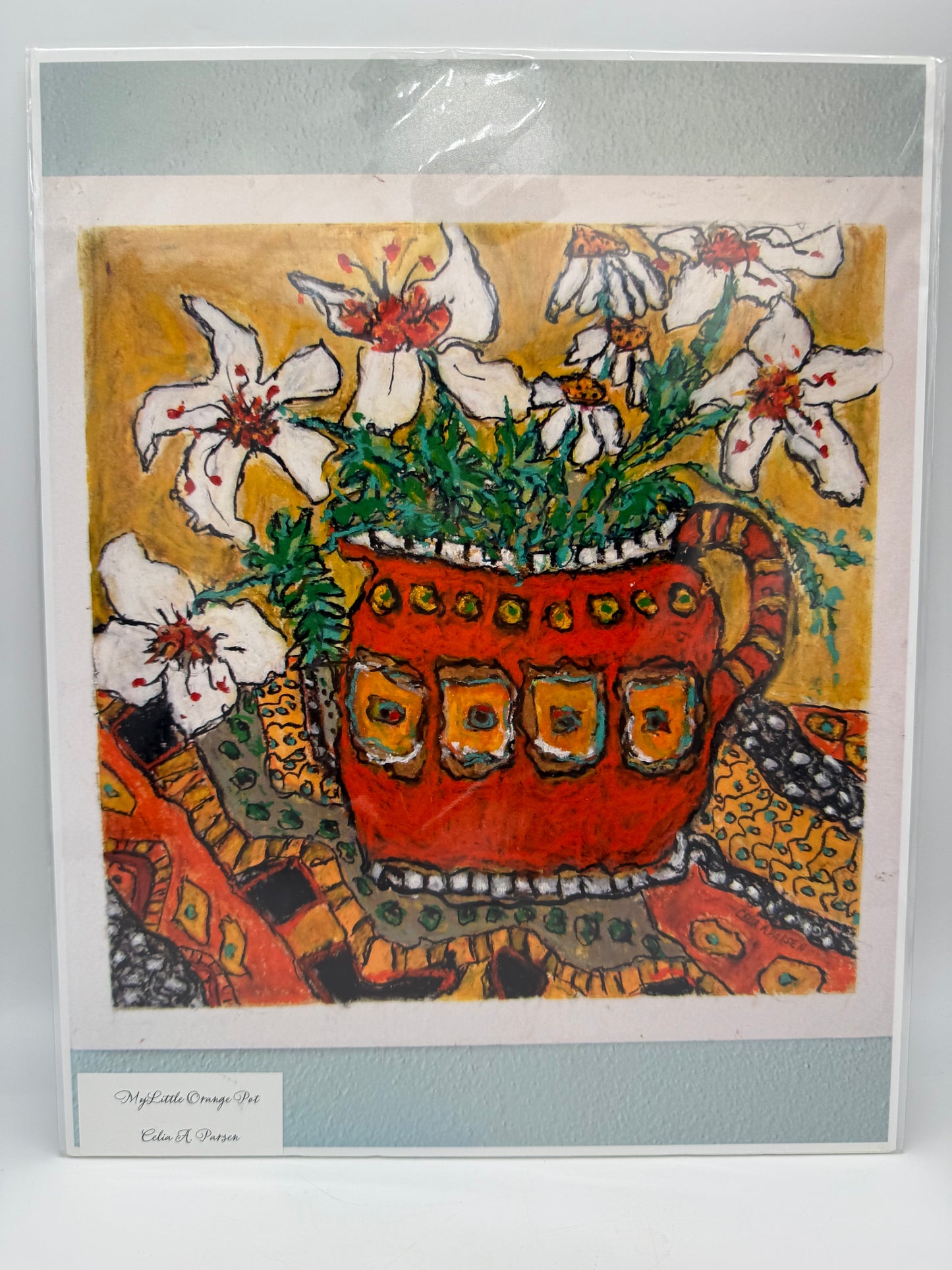 My Little Orange Pot 11 x 14 Print