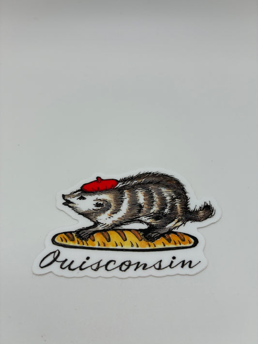Ouisconsin Sticker