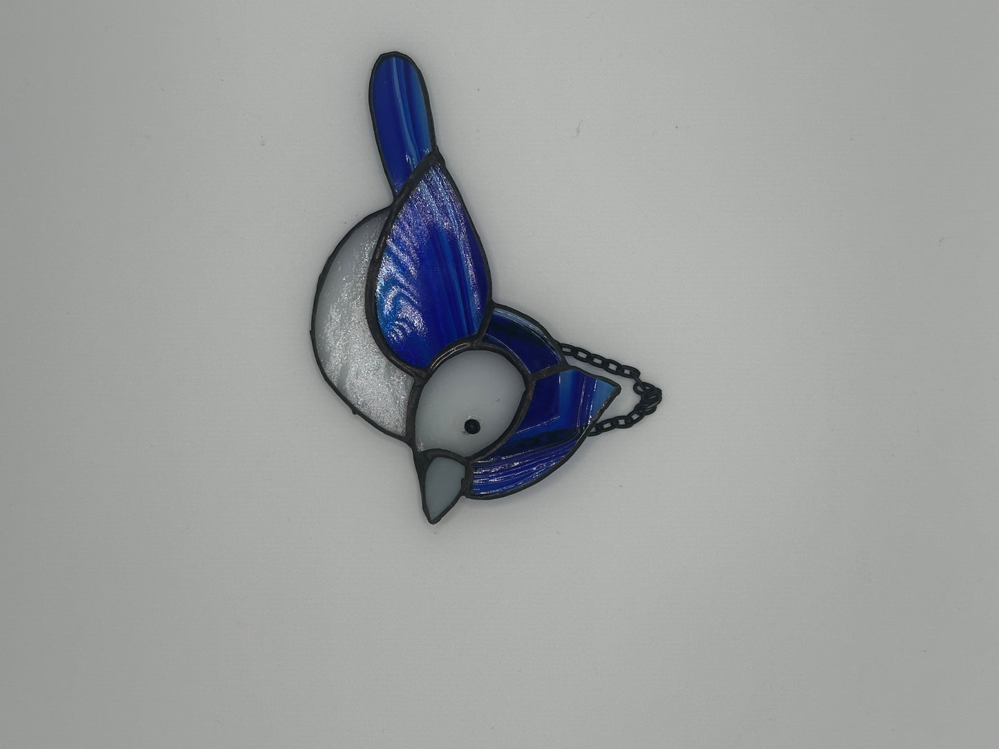 Stained Glass Birds Hanging