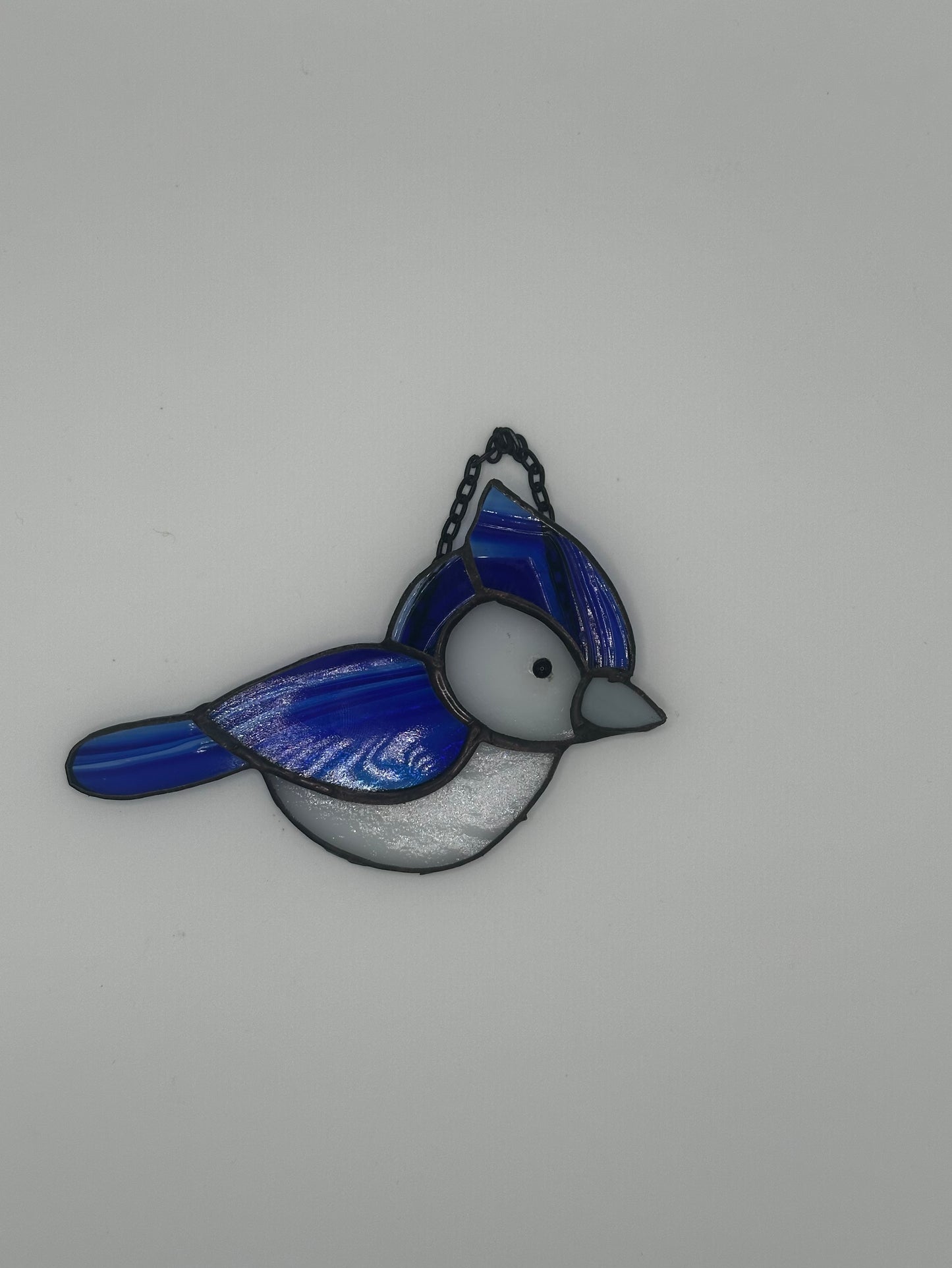 Stained Glass Birds Hanging