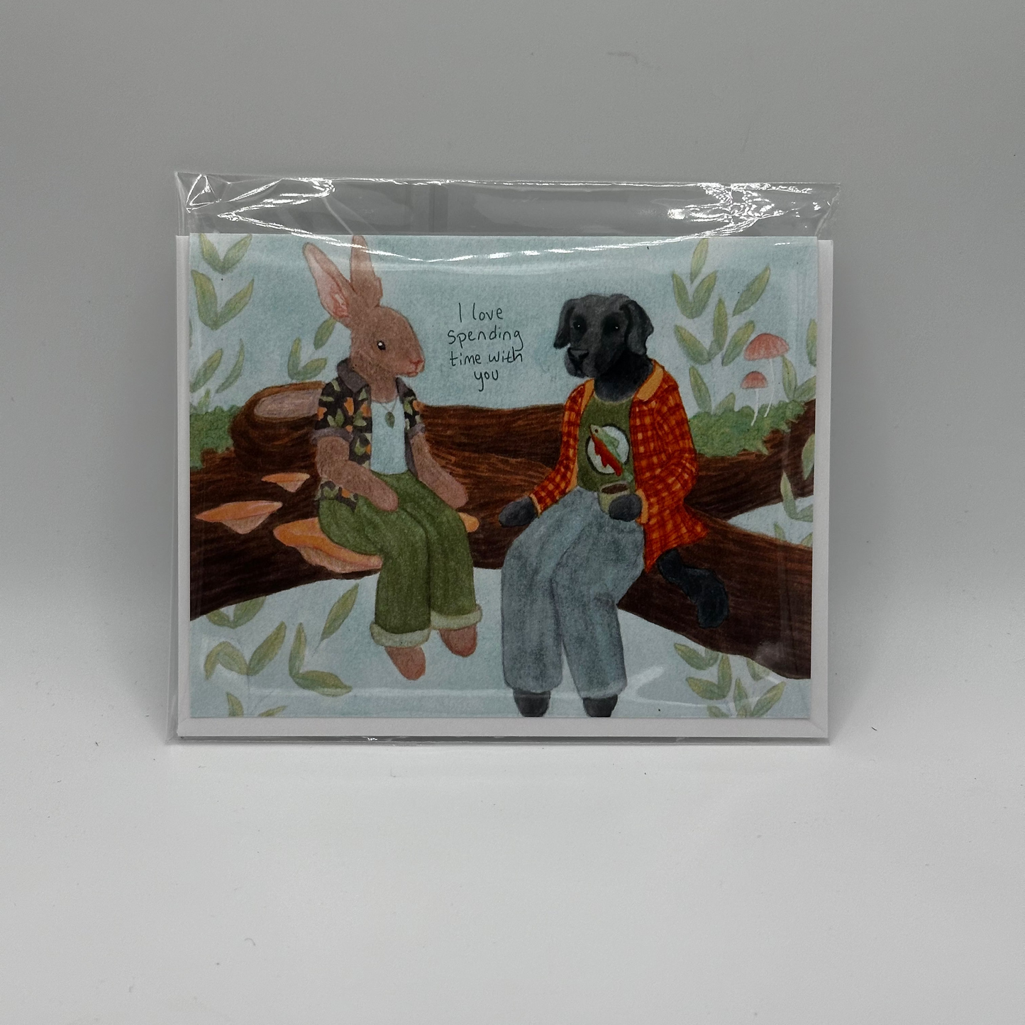 Bunny & Friends Greeting Card