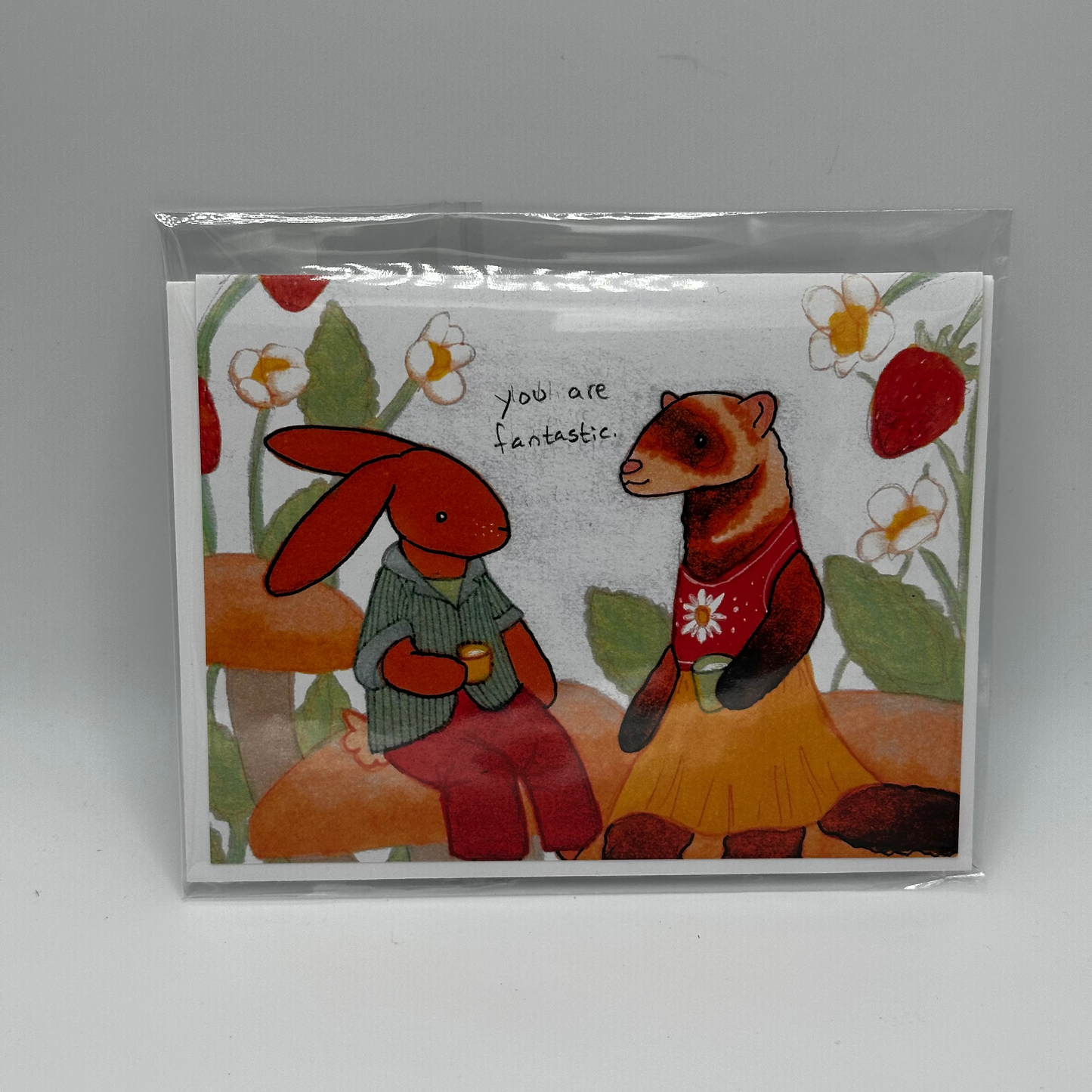 Bunny & Friends Greeting Card