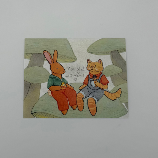 Bunny & Friends Greeting Card