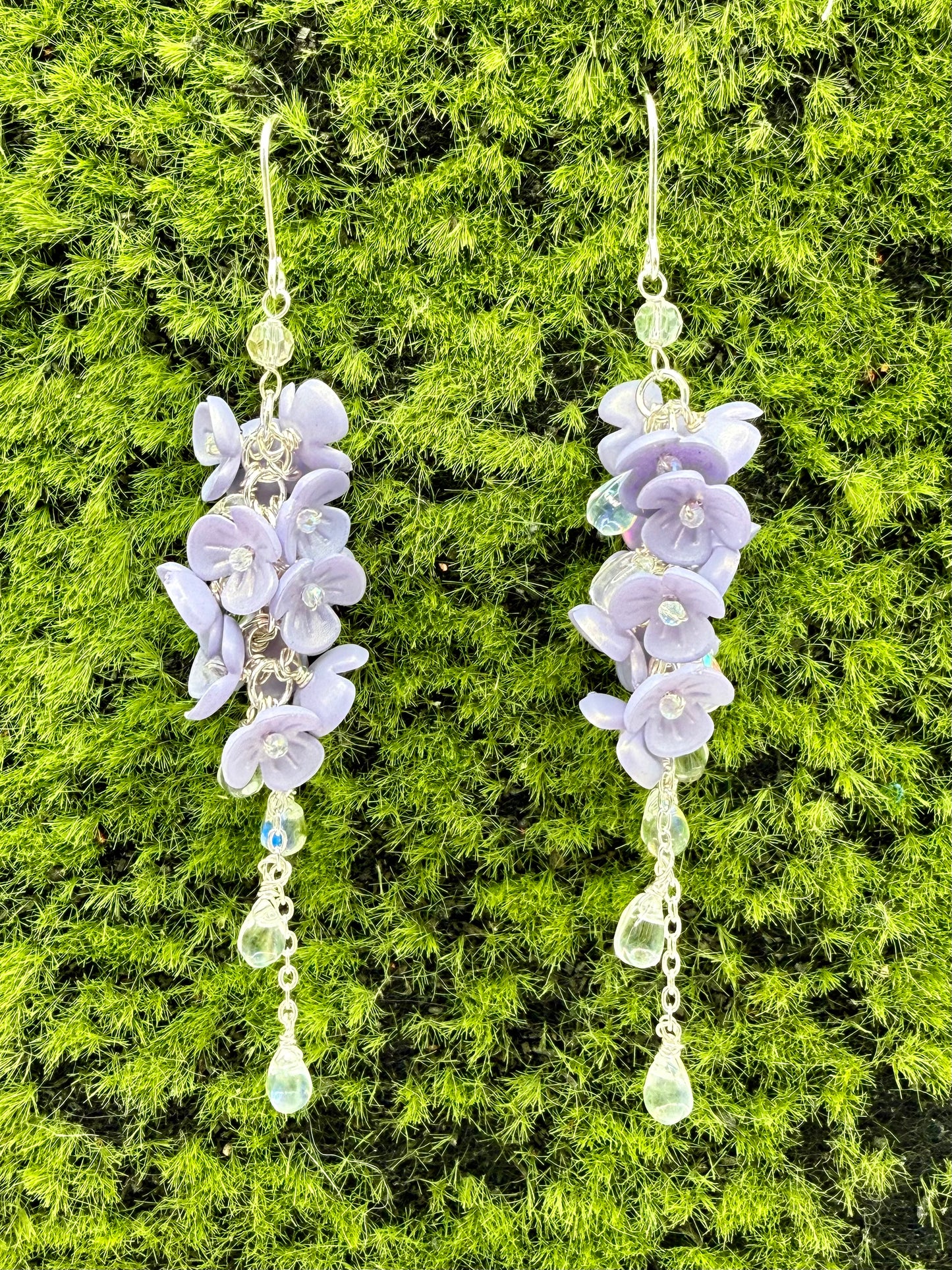 Flower Dangle Earrings