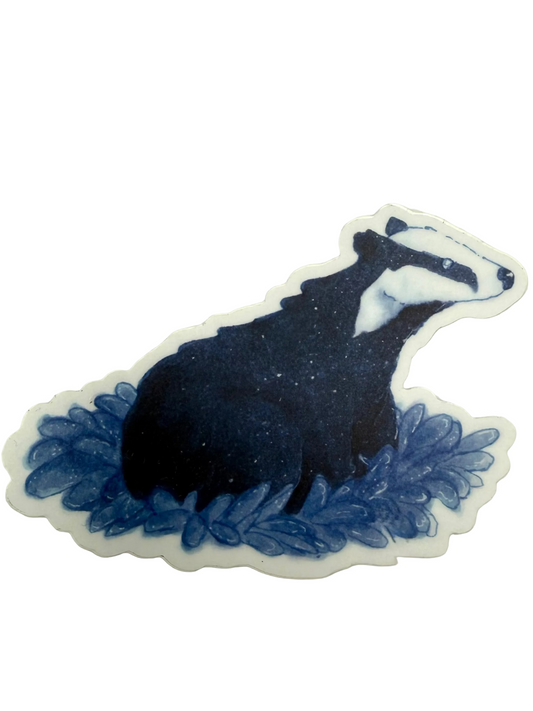 Night Badger Sticker