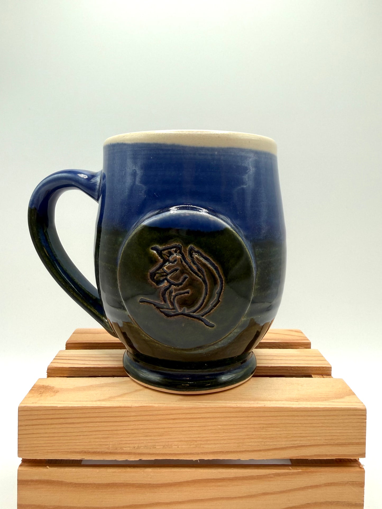 Squirrel Mug by Jenny Blasen