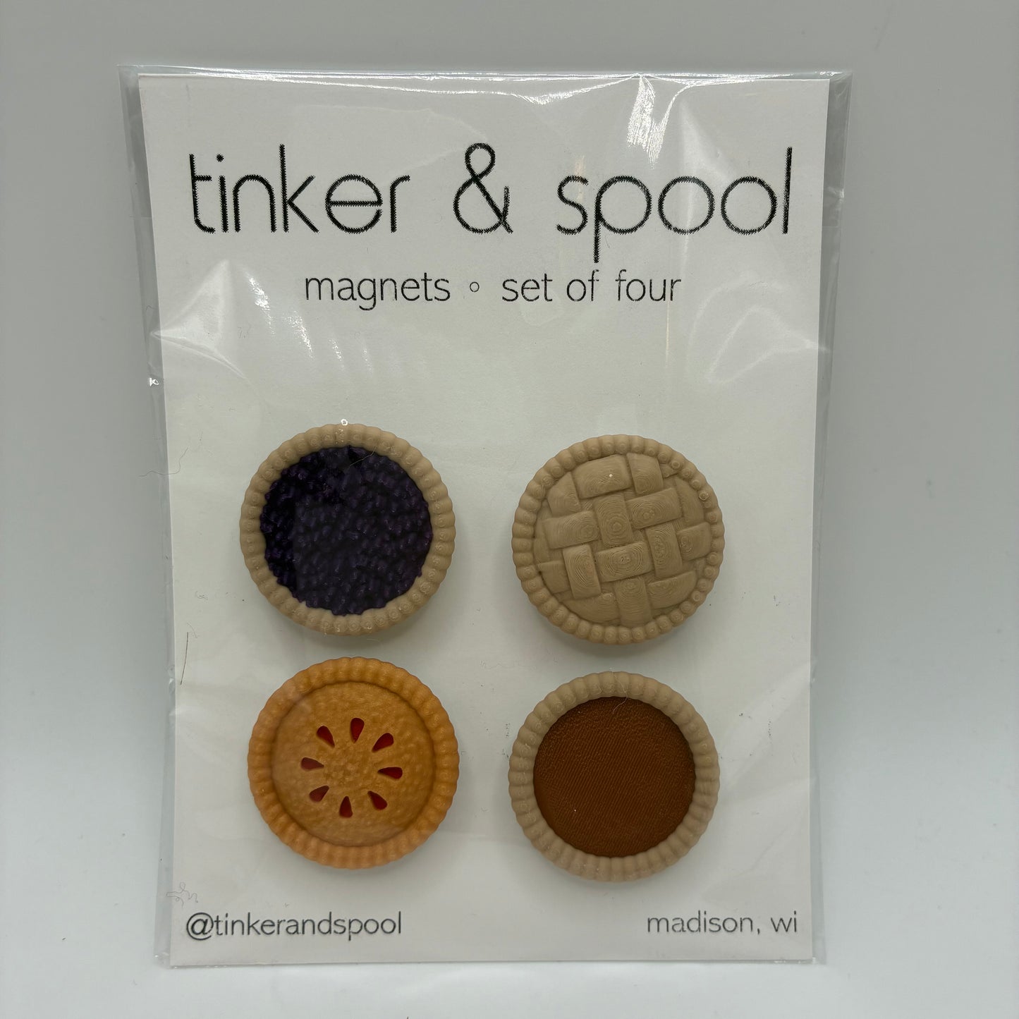 Magnets (Set of 4) - Pie