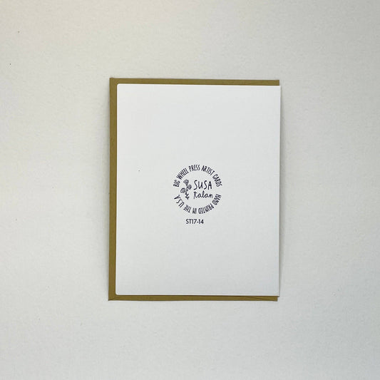 You Dance Inside My Chest Rumi Card