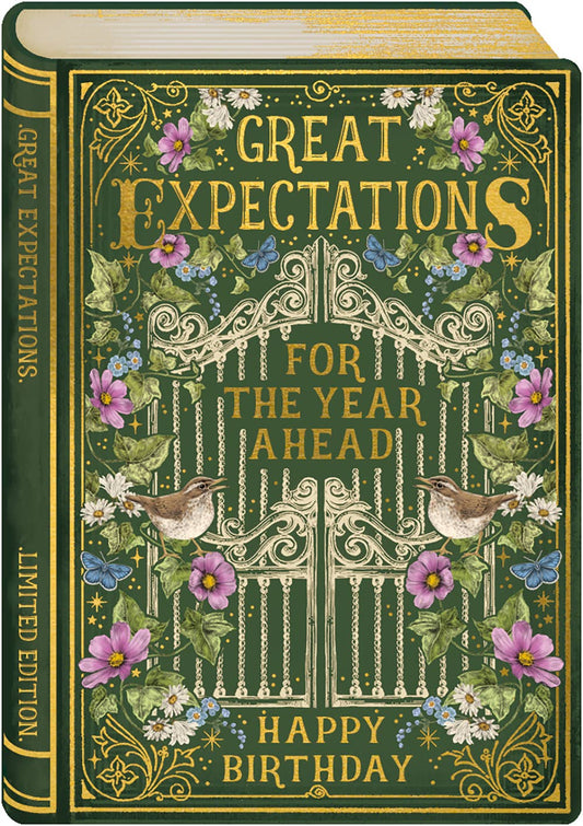 STORYBOOK GREAT EXPECTATIONS BIRTHDAY GREETING CARD ART FILE