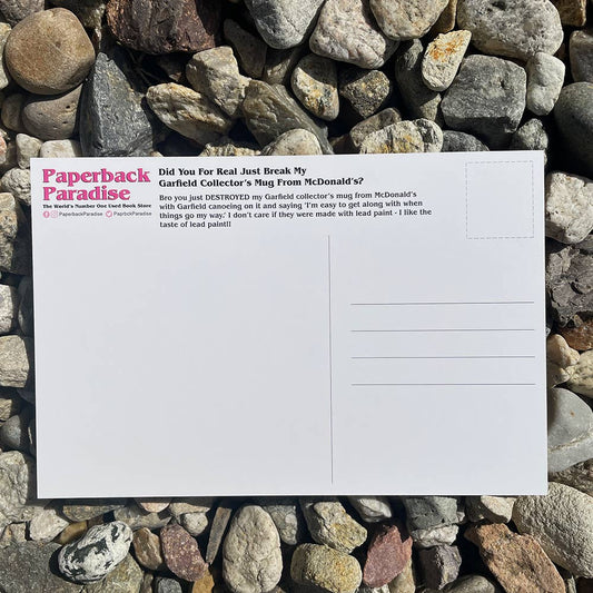 My Garfield Collectors Mug Postcard