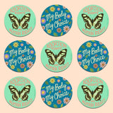 Abortion Rights are Human Rights Butterfly Sticker *Donation - The Regal Find